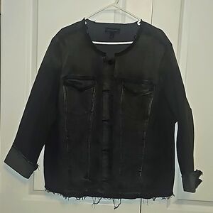 Lane Bryant denim jacket sz 24
